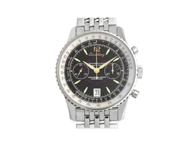 Breitling Montbrillant Edition "Black/Stainless Steel"