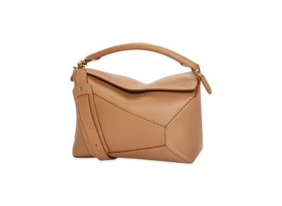 LOEWE Puzzle Edge Bag Medium "Toffee"
