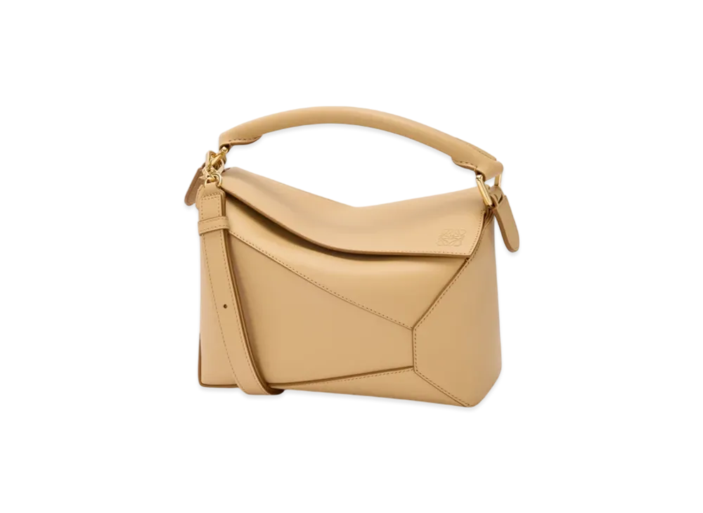 LOEWE Puzzle Bag Small "Silk Beige"