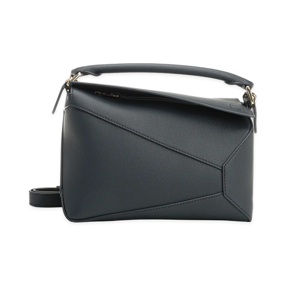 LOEWE Women's Small Puzzle Edge Bag "Blue"