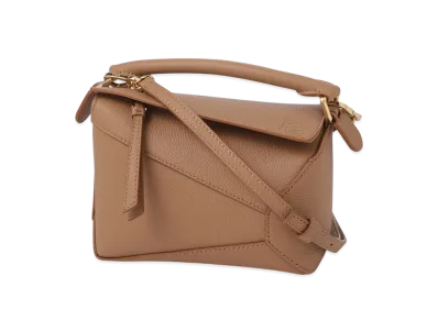 LOEWE Puzzle Edge Mini "Toffee"