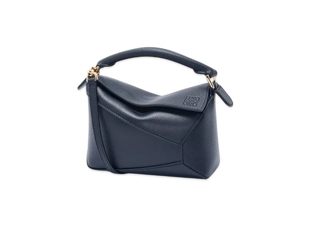 LOEWE Puzzle Edge Bag Mini "Deep Navy"