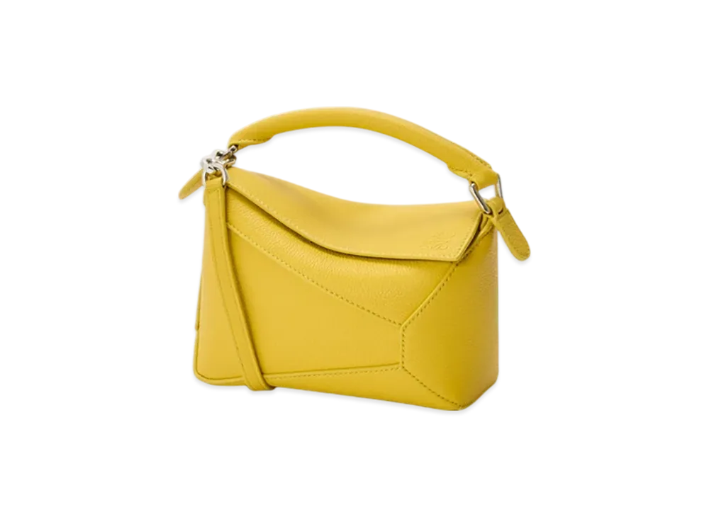 LOEWE Puzzle Edge Bag Mini "Dandelion"