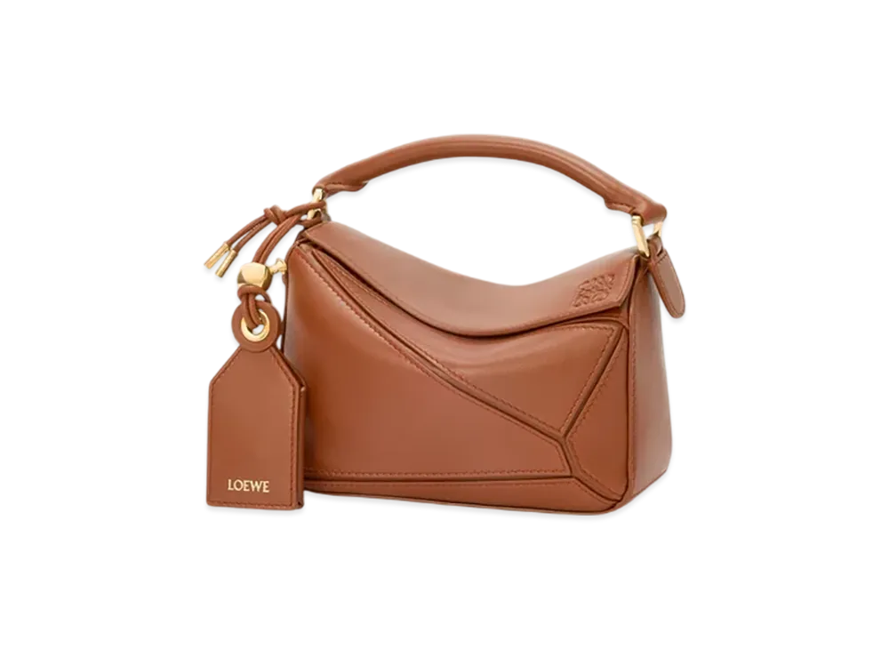 LOEWE Puzzle Biker Bag Small "Black"