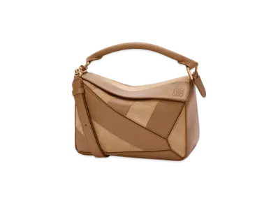 LOEWE Puzzle Bag Small "Oak"