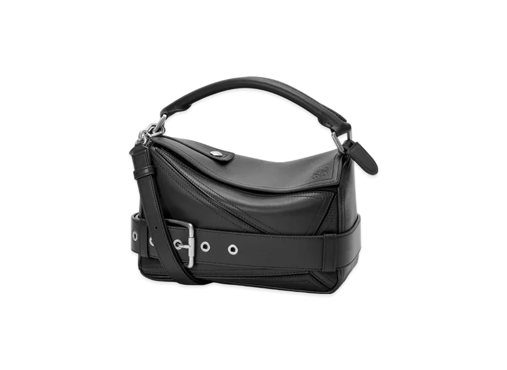 LOEWE Puzzle Biker Bag Small "Black"