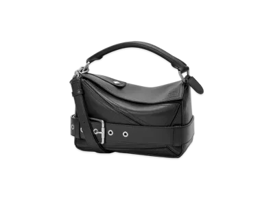 LOEWE Puzzle Biker Bag Small "Black"