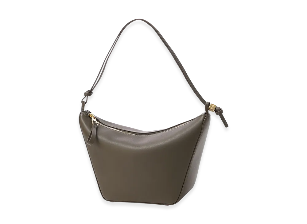 LOEWE Hammock Hobo Mini "Dark Khaki Green"