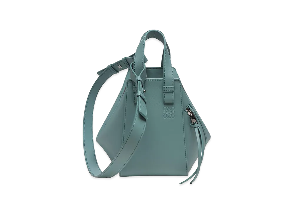 LOEWE Women's Classic Calf Hammock Bag "Turquoise"