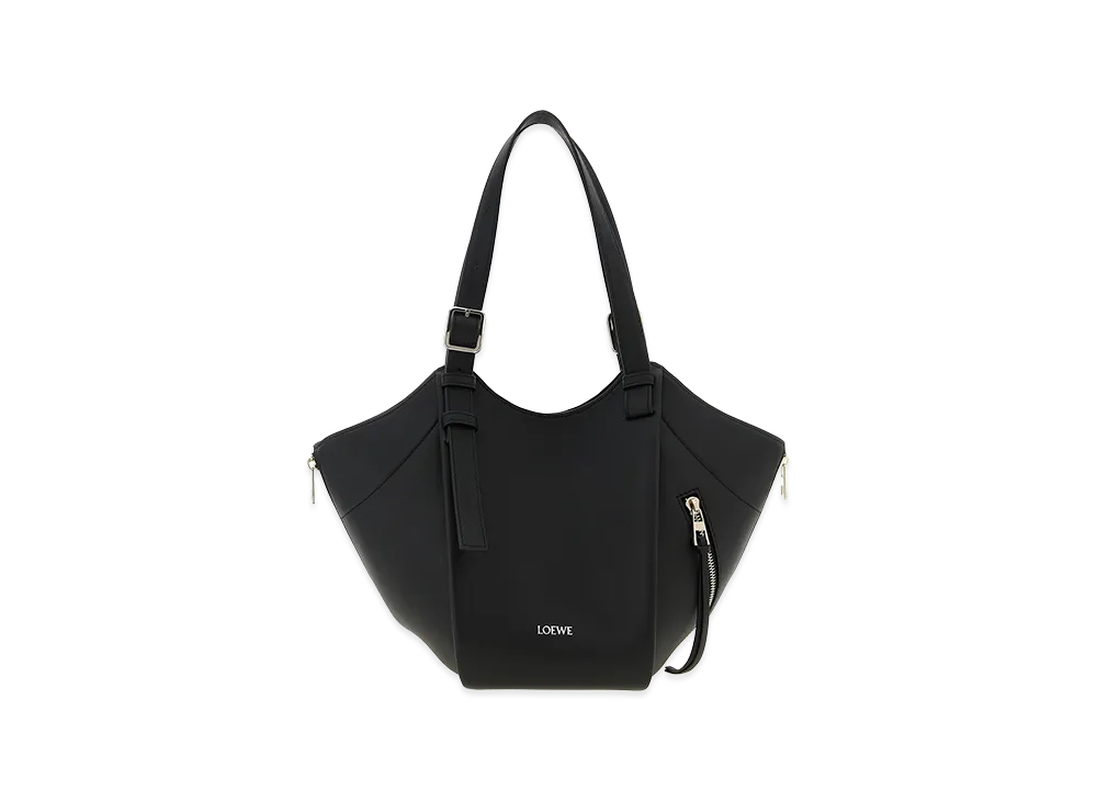 LOEWE Women's 'hammock Flip' Shoulder Bag "Black"