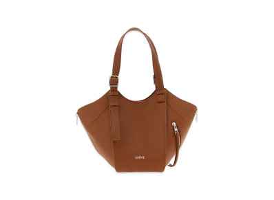 LOEWE Women's 'hammock Flip' Shoulder Bag "Brown"