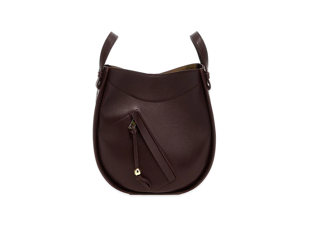 LOEWE Women's 'hammock Slice' Crossbody Bag "Bordeaux"
