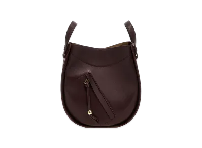 LOEWE Women's 'hammock Slice' Crossbody Bag "Bordeaux"