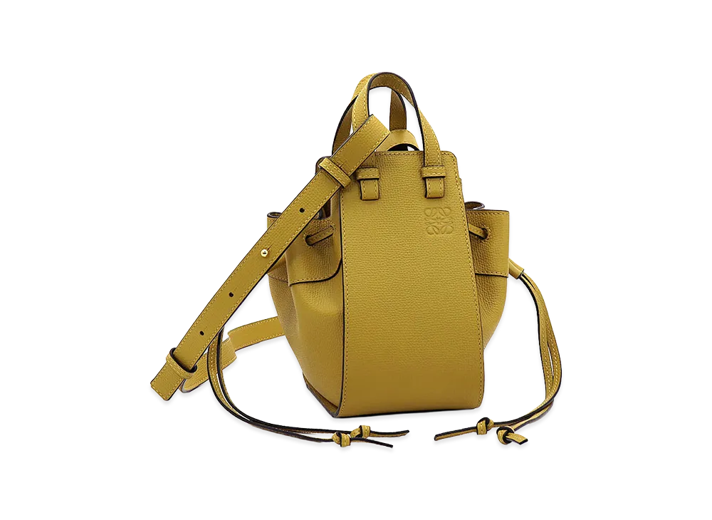 LOEWE Women's Handbag (with shoulder strap) Hammock Drawstring Mini Bag "Ochre"