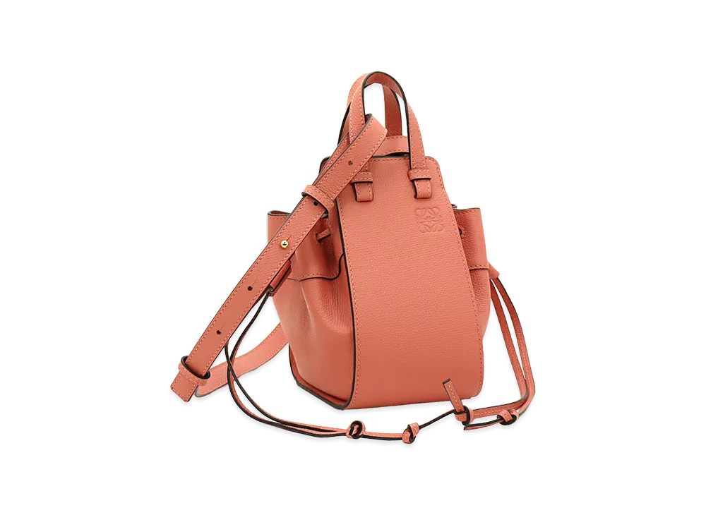 LOEWE Women's Handbag (with shoulder strap) Hammock Drawstring Mini Bag "Pink Tulip"