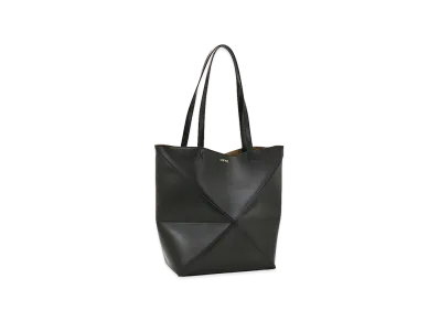 LOEWE Puzzle Fold Tote Medium Tote Bag "Black"