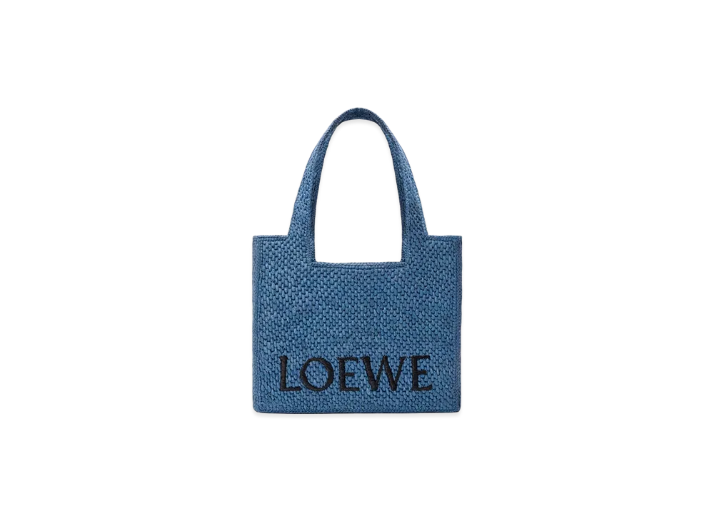 LOEWE Font Tote Medium "Light Blue"