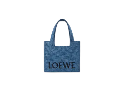 LOEWE Font Tote Medium "Light Blue"