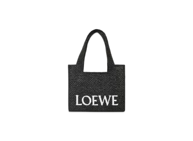 LOEWE Font Tote Medium "Black"