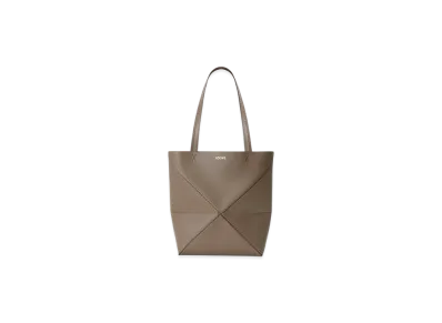 LOEWE Puzzle Fold Tote Medium "Taupe"