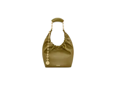 LOEWE Squeeze Bag Small "Dark Burgundy"