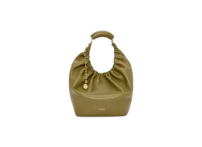 LOEWE Squeeze Bag Medium "Olive"