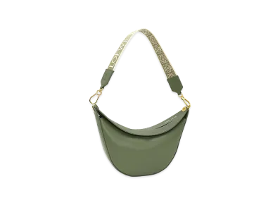 LOEWE Women's Shoulder Bag One Shoulder Luna Small "Avocado Green"