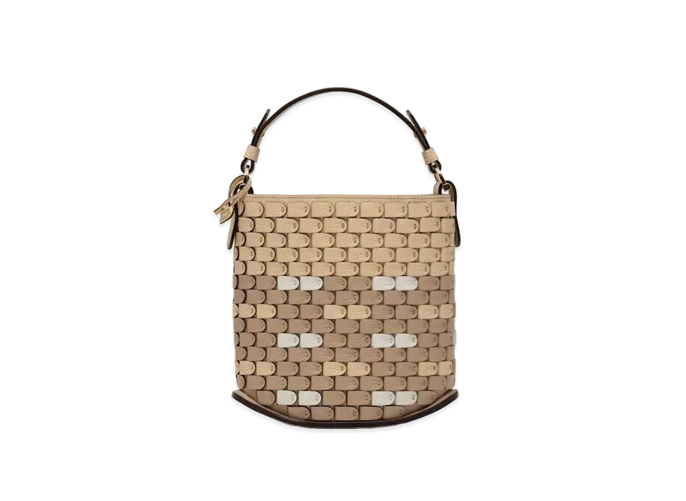 デルヴォー x カスパー・ボスマンス ピン ミニ バケット アーセナル モザイク "デューン/マルチカラー" AA0588BUG0BBJDO