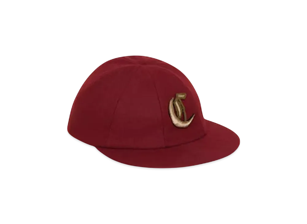 CELINE Rowing Cap in Flannel "Bordeaux"