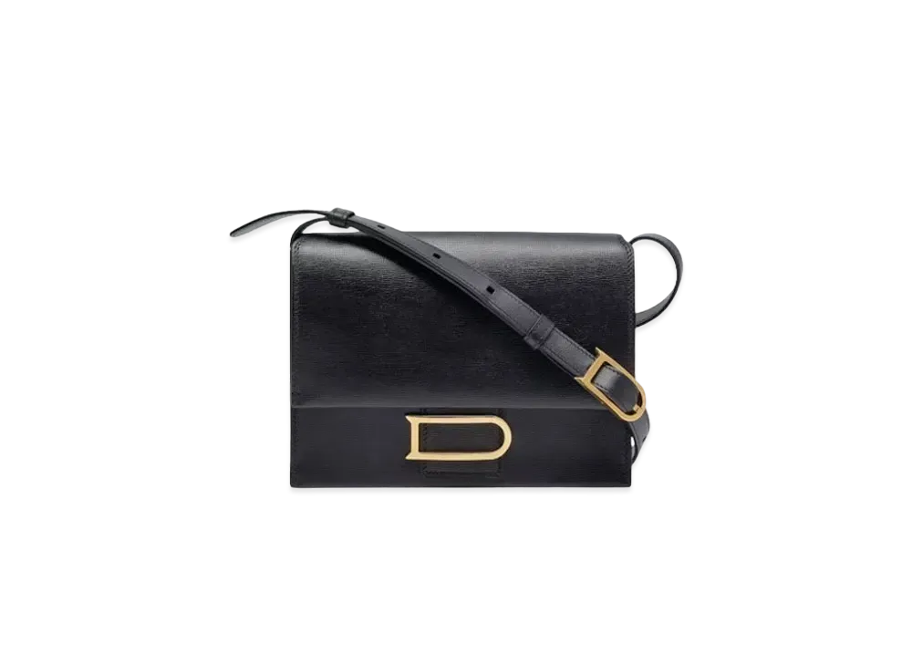 デルヴォー レオンス オペラカーフ PM "ブラック" AA0634BOB099ZDG