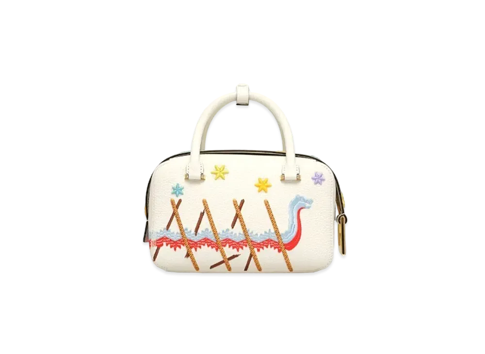 デルヴォー x カスパー・ボスマンス クール ボックス ミニ ソース "アイボリー/マルチカラー" AA0670BTW0AKIDO