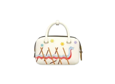 DELVAUX x Kasper Bosmans Cool Box Mini Source "Ivory/Multicoloured"