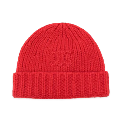 CELINE Women's Hats "Red"