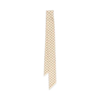 CELINE Capsule Scarfs "Beige"