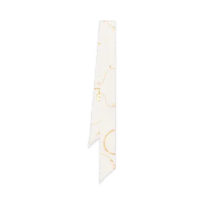 CELINE Capsule Scarfs "White"