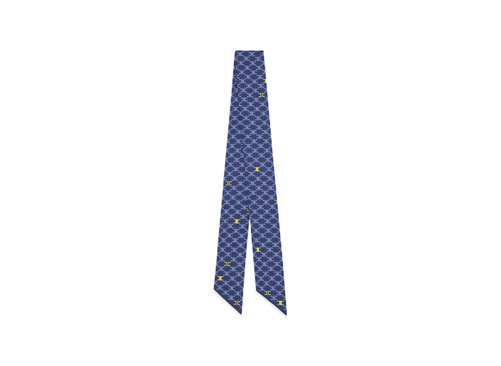 CELINE Women's Capsule Scarfs "Navy"