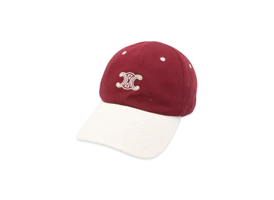 CELINE Women's Hats "Bordeaux"