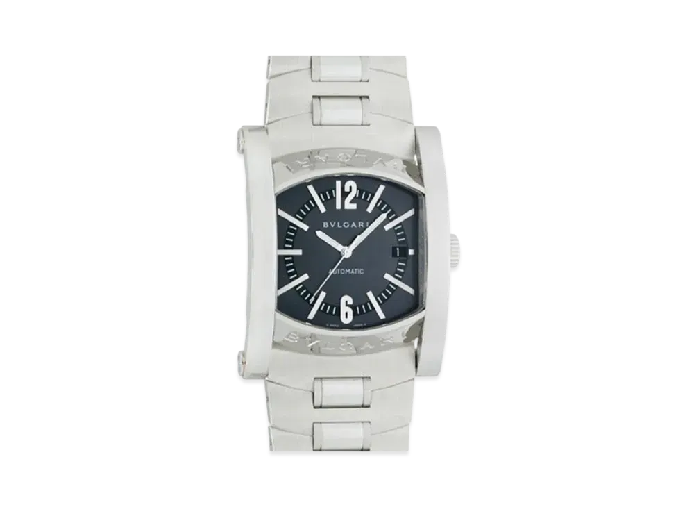 BVLGARI Ashoma "Blue Gray/Stainless Steel"