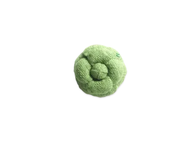 CHANEL Camellia Wool Tweed "Green"