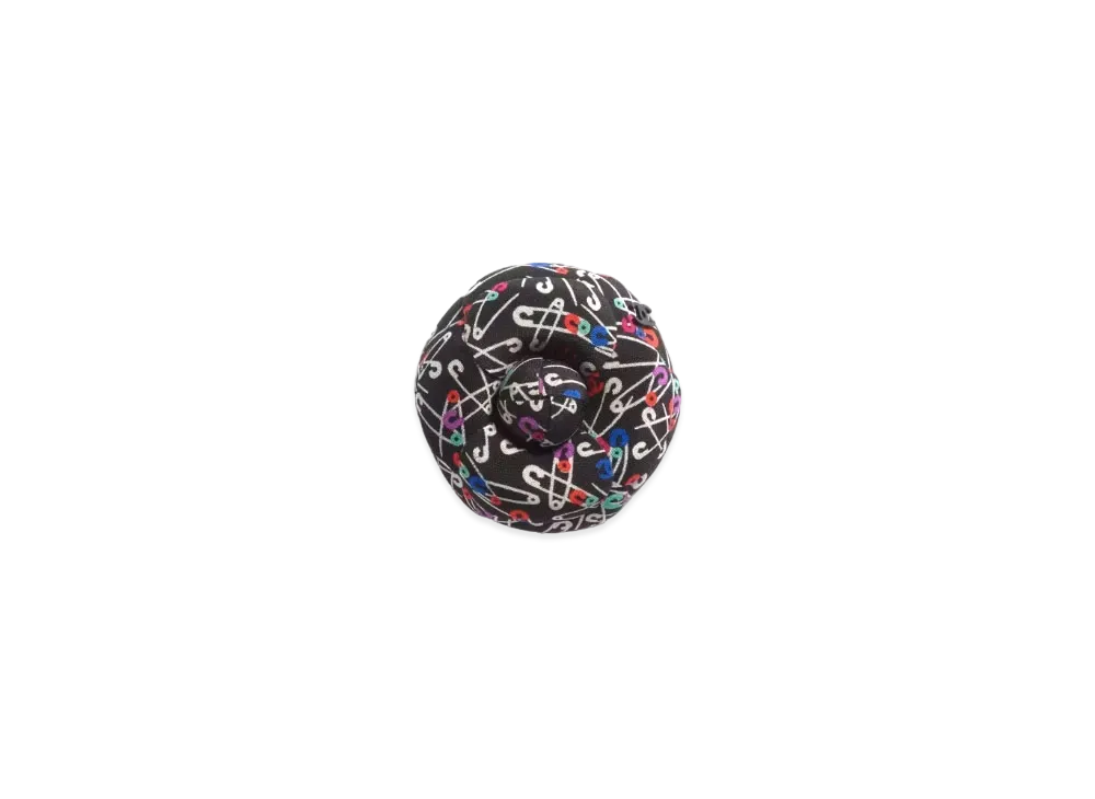 CHANEL Camellia Silk Twill "Black/Multicolor"