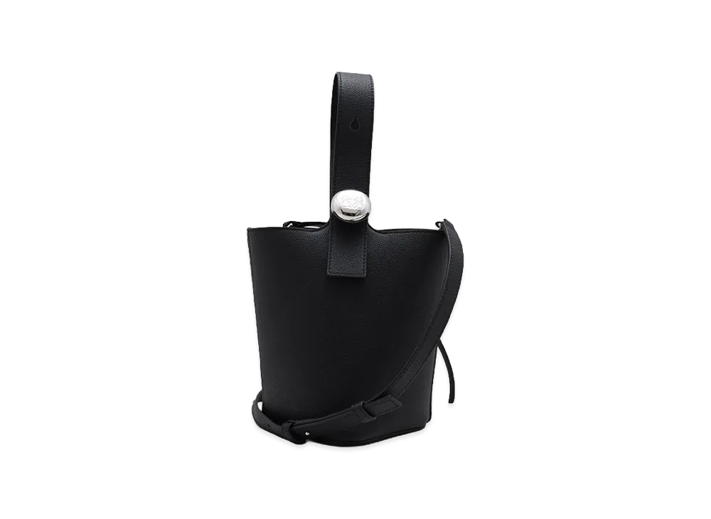 LOEWE Women's Pebble Bucket Bag Mini "Black"