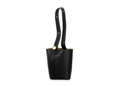 LOEWE Pebble Bucket Medium "Black"