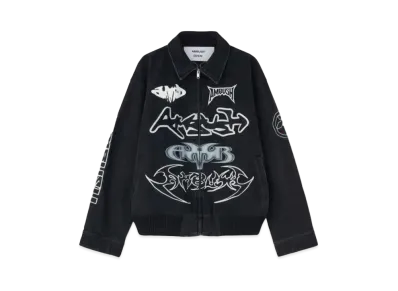 AMBUSH Denim Patch Bomber "Black"