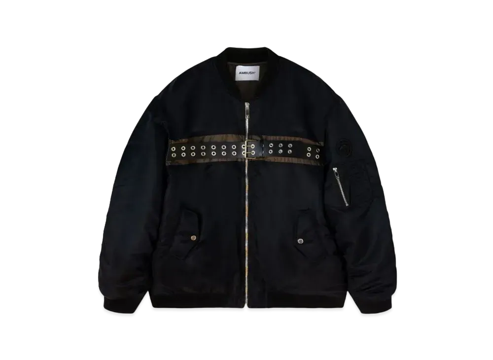 AMBUSH Belted Bomber "Black"