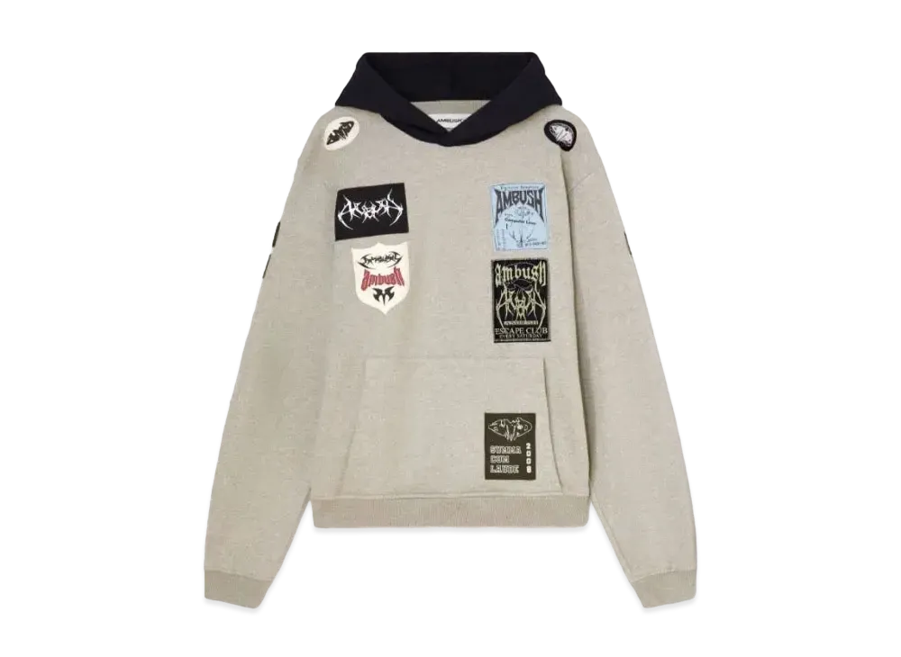 AMBUSH Patch Hoodie "Grey"