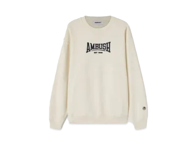 AMBUSH Graphic Crewneck "White"