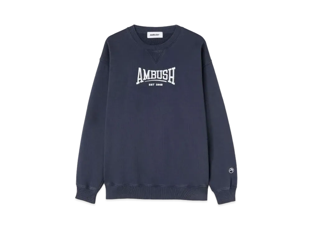 AMBUSH Graphic Crewneck "Navy"
