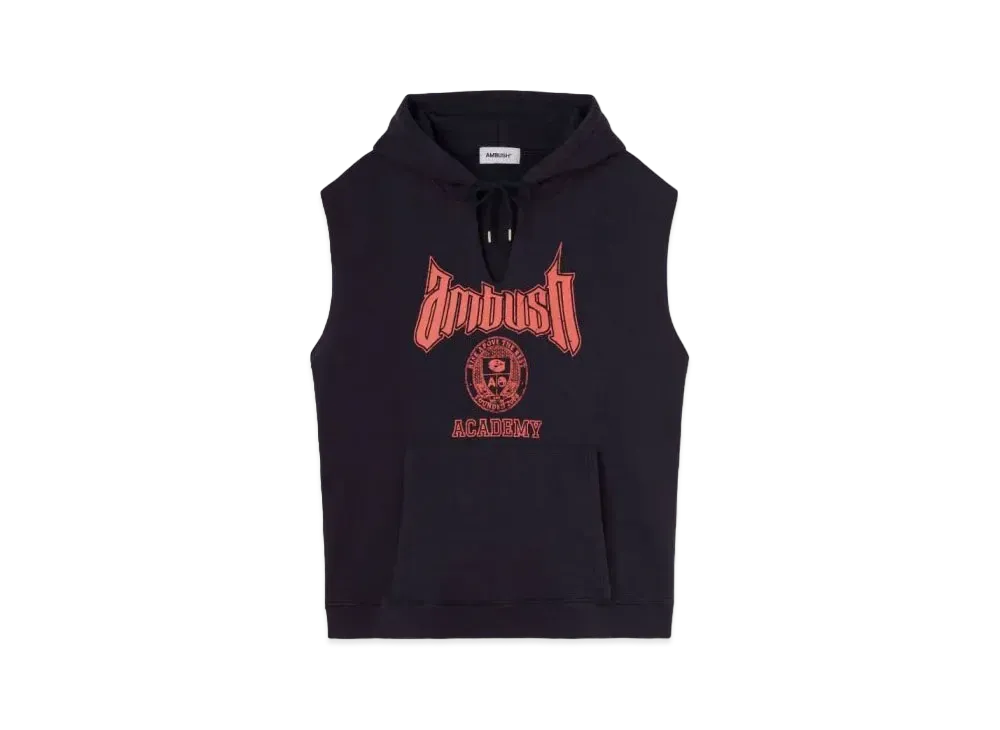 AMBUSH Academy Hoodie Vest "Navy"