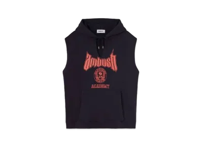 AMBUSH Academy Hoodie Vest "Navy"