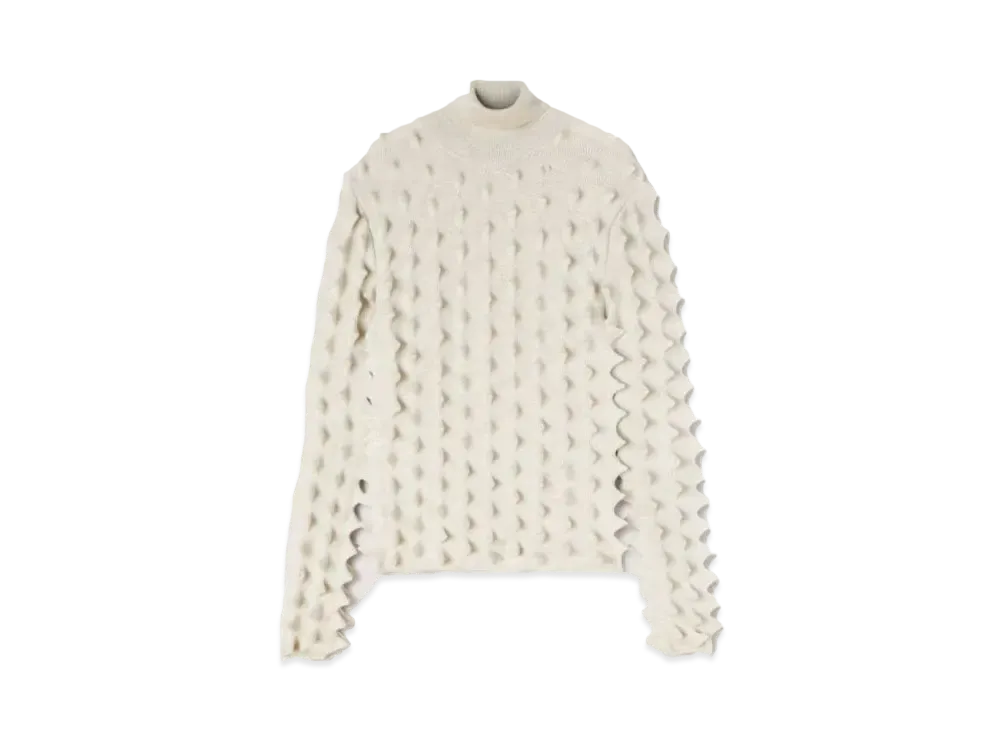 AMBUSH Spikes Turtleneck "Light Grey"